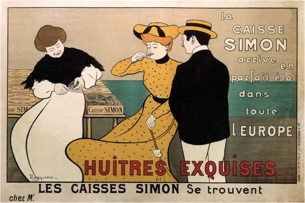 Vintage Ad Poster Landscape