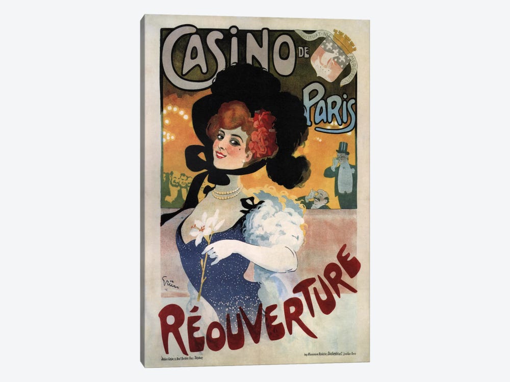 Vintage Ad Poster by Unknown Artist 1-piece Canvas Wall Art