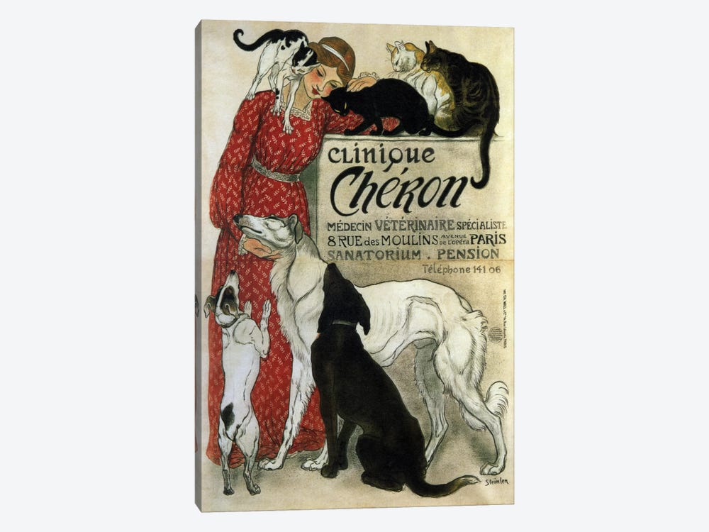 Clinique Cheron Advertising Vintage Poster 1-piece Art Print