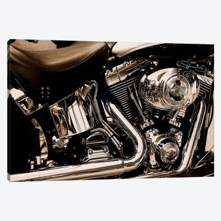 Harley Motorcycle Canvas Print #55} by Unknown Artist Canvas Art Print