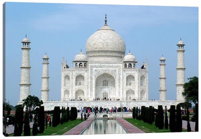 Taj Mahal Canvas Art Print - Art Worth The Time