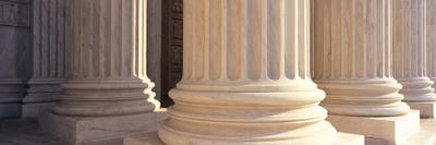 Columns Architecture by Unknown Artist canvas print