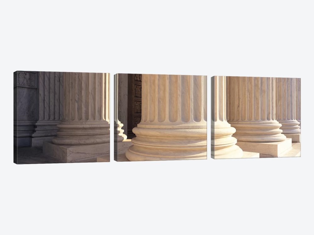 Columns Architecture by Unknown Artist 3-piece Canvas Artwork