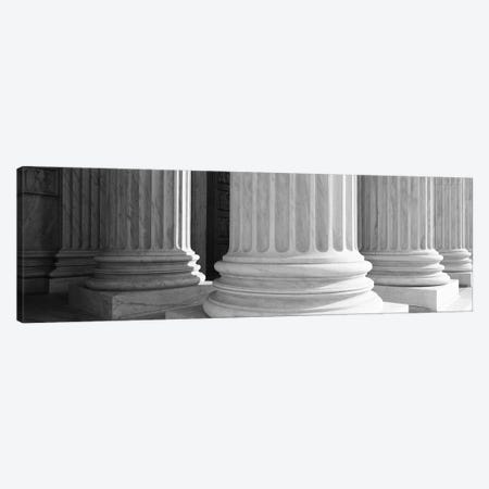Columns Achitecture (Black & White) Canvas Print #6016} by Unknown Artist Art Print