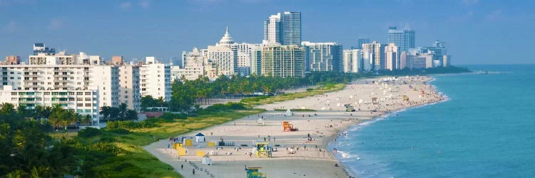 Miami Panoramic Skyline Cityscape