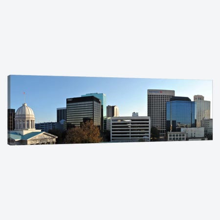 Norfolk Panoramic Skyline Cityscape Canvas Print #6022} by Unknown Artist Canvas Print