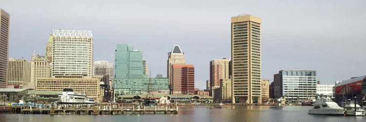 Baltimore Panoramic Skyline Cityscape