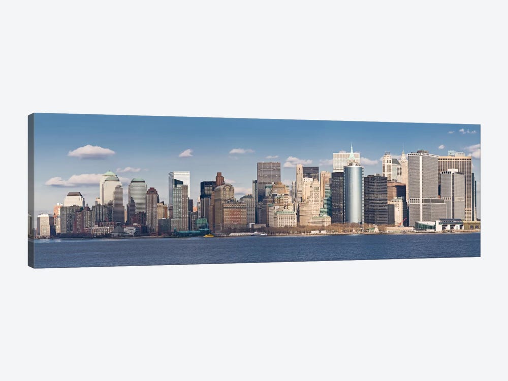 New York Panoramic Skyline Cityscape by Unknown Artist 1-piece Art Print