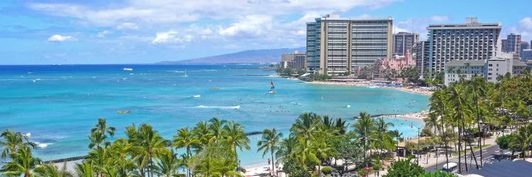 Honolulu Panoramic Skyline Cityscape