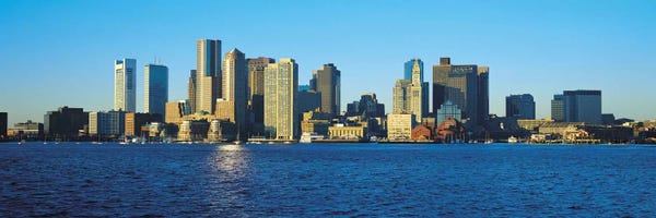 Boston Panoramic Skyline Cityscape Ver. II