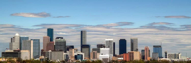 Houston Panoramic Skyline Cityscape