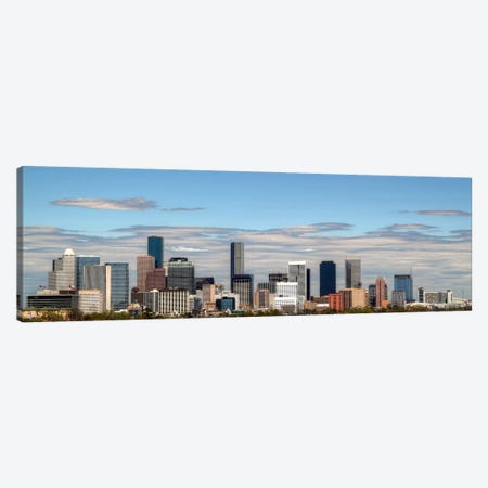 Houston Panoramic Skyline Cityscape Canvas Print #6096} by Unknown Artist Canvas Print