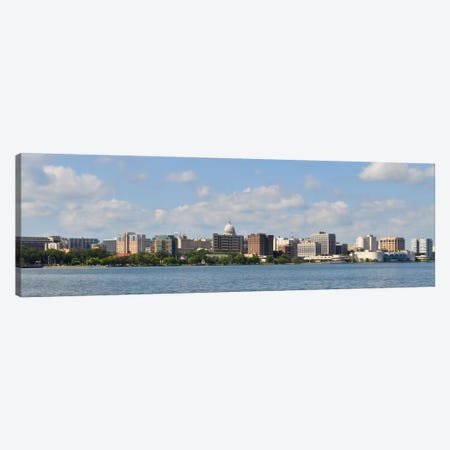 Madison Panoramic Skyline Cityscape Canvas Print #6103} by Unknown Artist Canvas Art