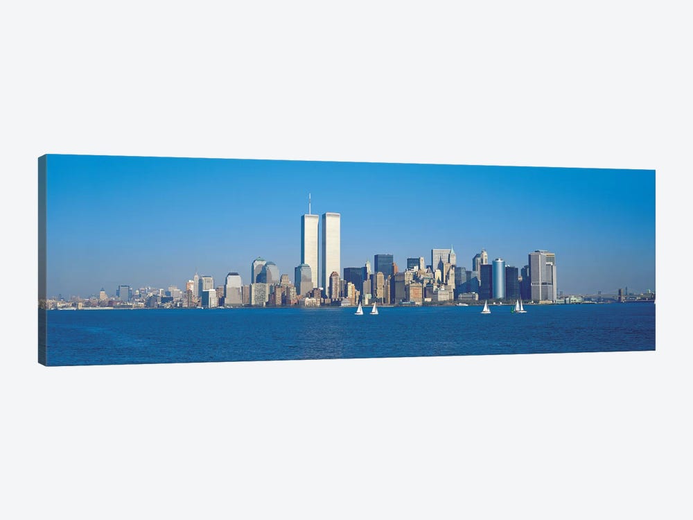 New York Panoramic Skyline Cityscape by Unknown Artist 1-piece Canvas Artwork