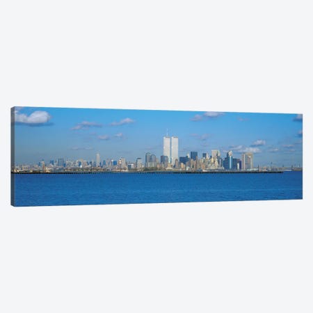New York Panoramic Skyline Cityscape Canvas Print #6114} by Unknown Artist Canvas Artwork