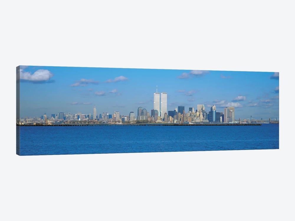 New York Panoramic Skyline Cityscape by Unknown Artist 1-piece Canvas Wall Art