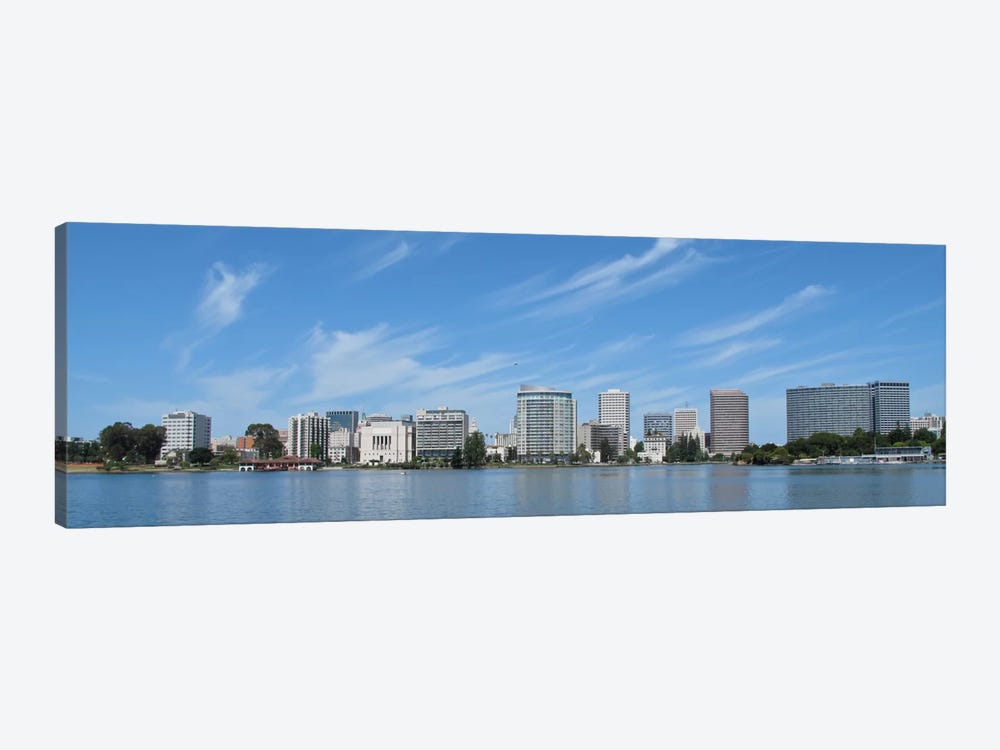 Oakland Panoramic Skyline Cityscape by Unknown Artist 1-piece Canvas Wall Art