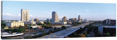 Orlando Panoramic Skyline Cityscape Canvas Art Print - Orlando Art
