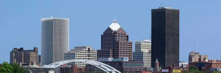 Rochester Panoramic Skyline Cityscape