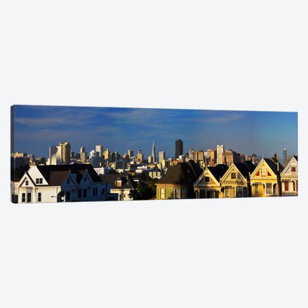 San Francisco Panoramic Skyline Cityscape Canvas Print #6132} by Unknown Artist Canvas Print