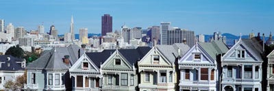 San Francisco Panoramic Skyline Cityscape by Unknown Artist canvas print