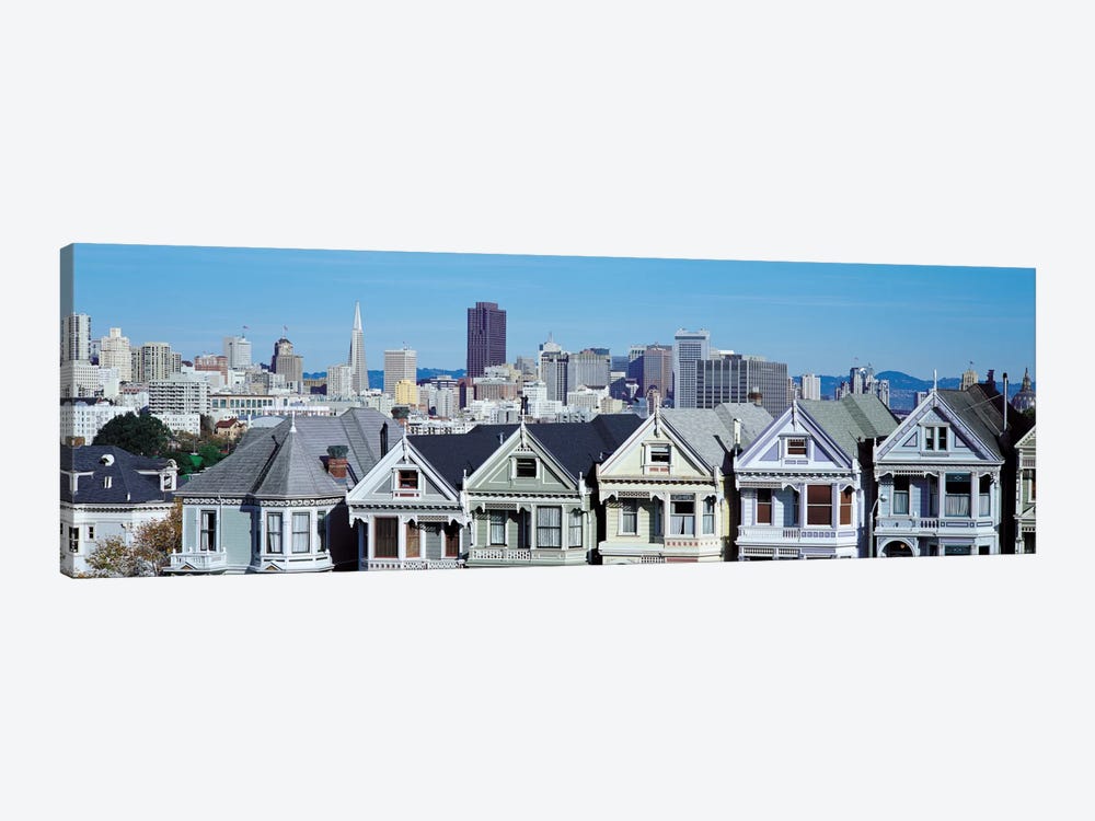 San Francisco Panoramic Skyline Cityscape by Unknown Artist 1-piece Canvas Print