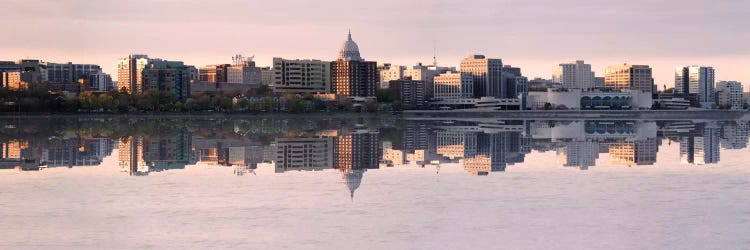 Madison Panoramic Skyline Cityscape (Evening)