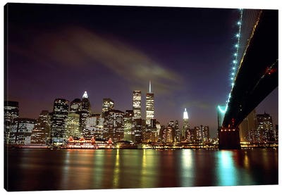 Downtown New York Canvas Art Print - United States of America Art