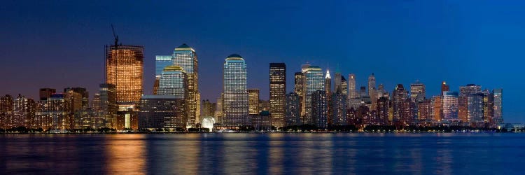 New York Panoramic Skyline Cityscape (Night)