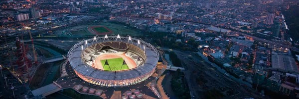 Dallas Panoramic Skyline Cityscape (Night)