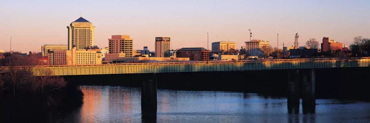Montgomery Panoramic Skyline Cityscape (Sunset) by Unknown Artist wall art