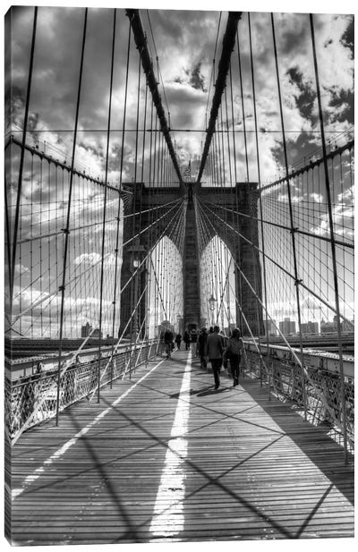 Brooklyn Bridge II (New York City) Canvas Art Print