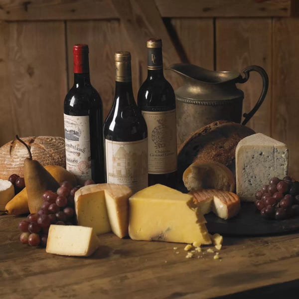 Still Life Photography: Wine & Cheese by Michael Harrison