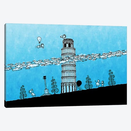 Leaning Tower of Pisa Canvas Print #7122} by Unknown Artist Canvas Print