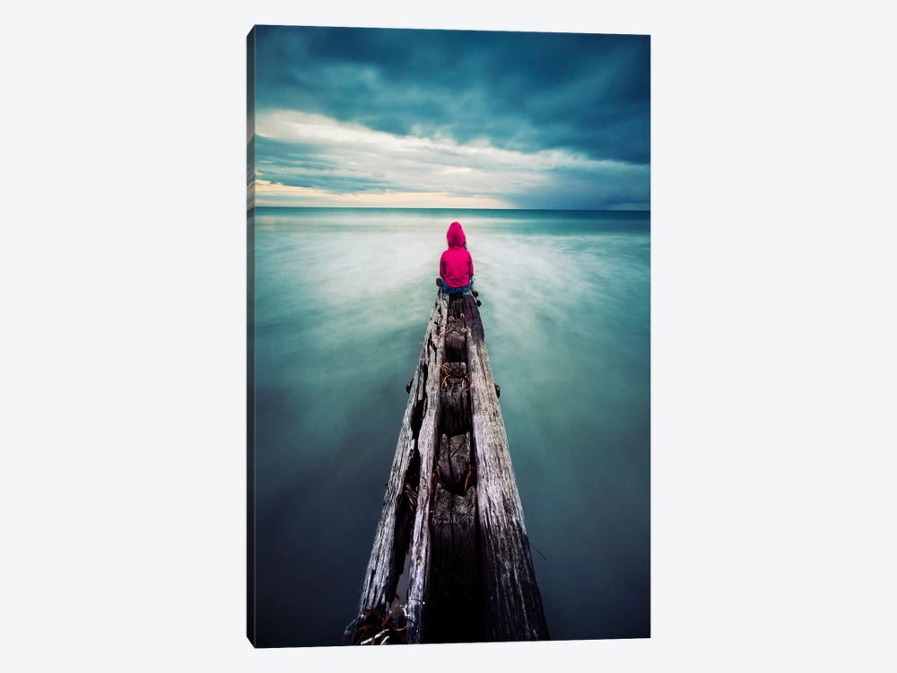 To Have The World In Front of You 1-piece Canvas Print