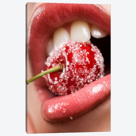 Sexy Sugar Coated Cherry Canvas Print #7212} by Unknown Artist Canvas Print