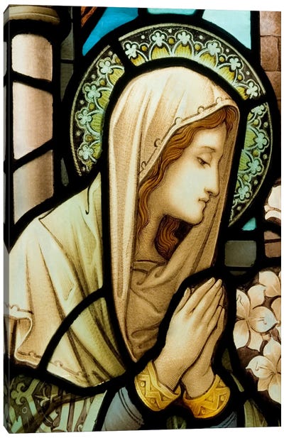 Virgin Marry Canvas Art Print - Virgin Mary