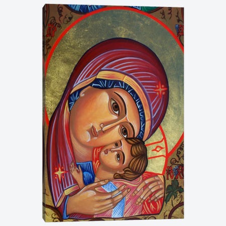 Theotokos & Christ Canvas Print #7231} by Unknown Artist Canvas Print