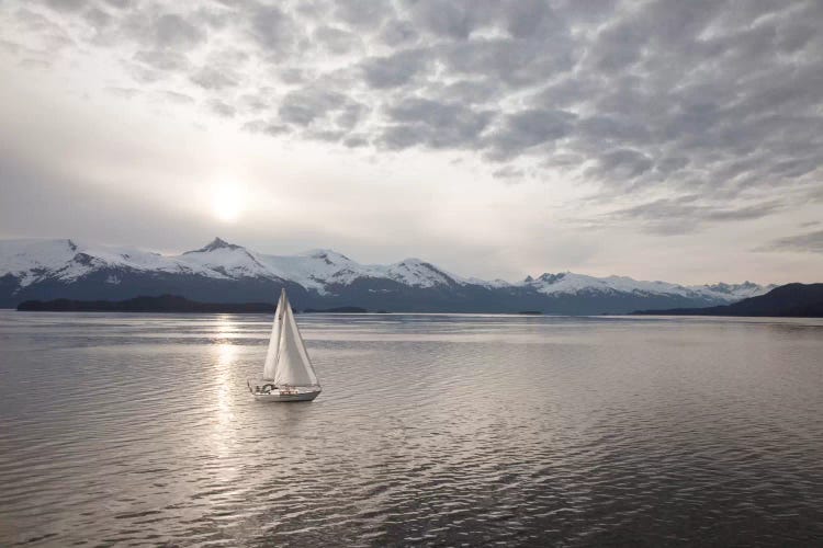 Sailing at Sunset, Alaska '09 by Monte Nagler wall art