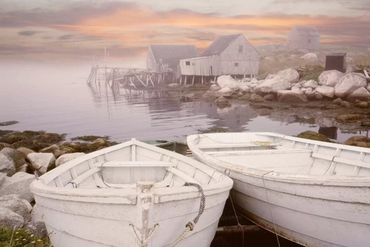 Two Boats at Sunrise, Nova Scotia '11