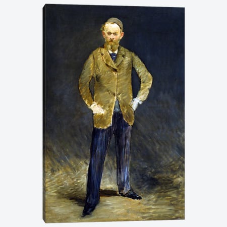 The Self Portrait Canvas Print #8028} by Edouard Manet Canvas Artwork