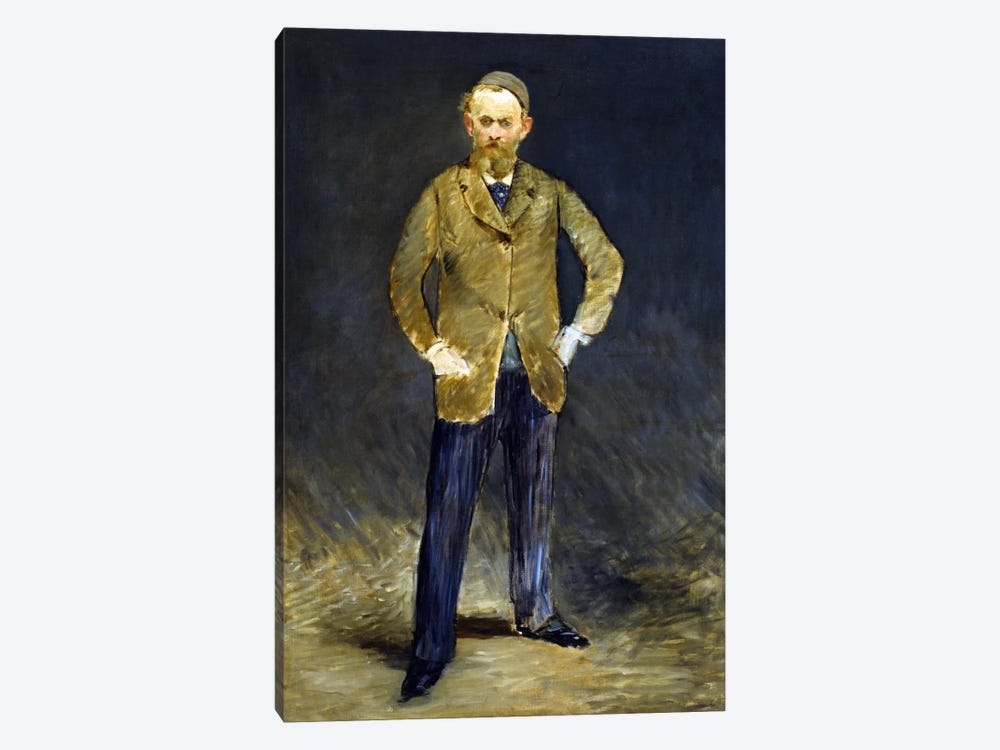 The Self Portrait by Edouard Manet 1-piece Canvas Print