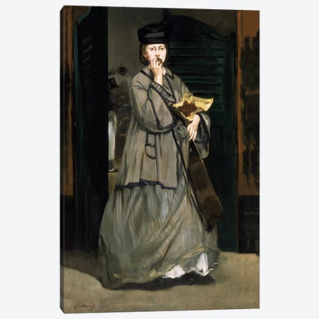 Street Singer Canvas Print #8030} by Edouard Manet Canvas Print