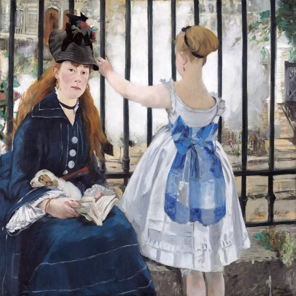 Edouard Manet: The Railway by Edouard Manet