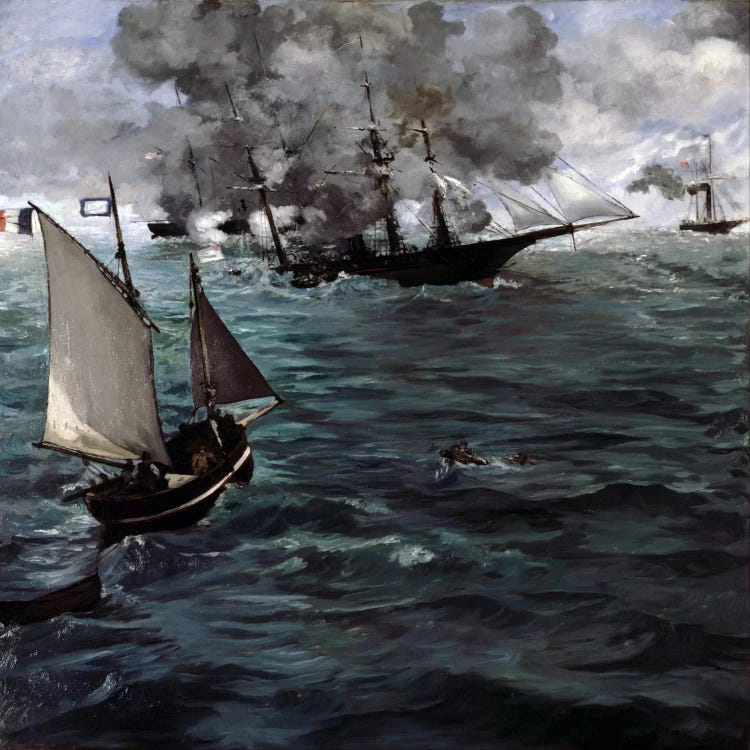 The Battle of The USS Kearsarge & CSS Alabama