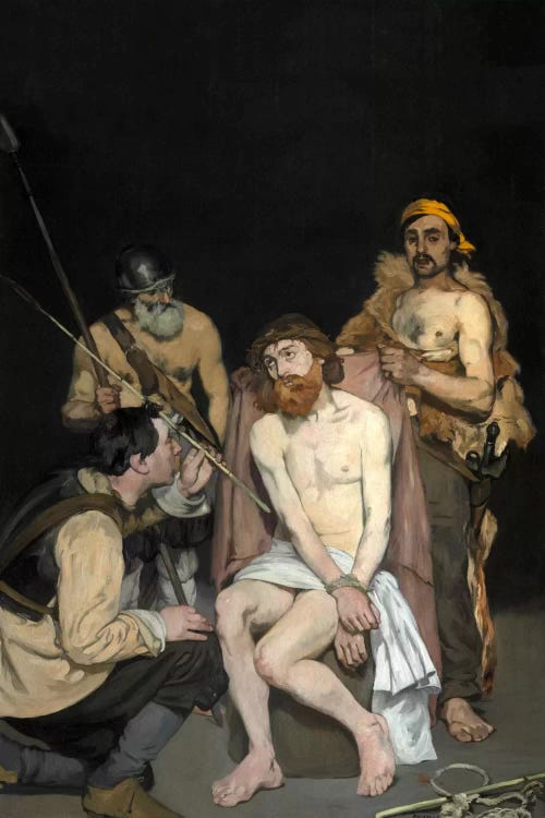 Jesus Mocked By The Soldiers