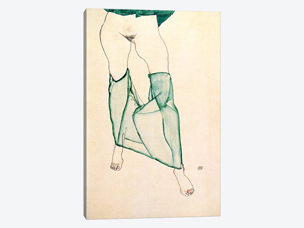 The Unsalvageable Ego by Egon Schiele 1-piece Canvas Wall Art