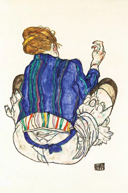 Seated Woman, Back View