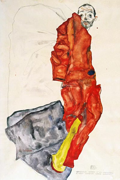 Expressionism: Hindering the Artist is a Crime, It is Murdering Life in the Bud by Egon Schiele