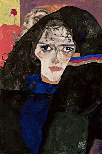 Expressionism: MourningWoman by Egon Schiele